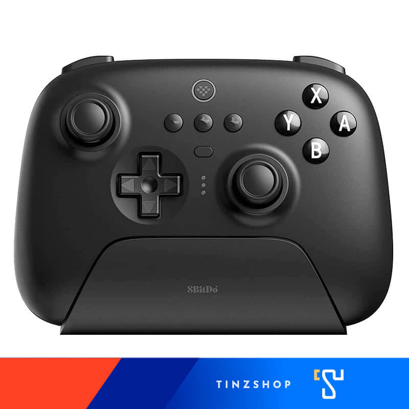 จอยเกมไร้สาย 8Bitdo 80NA Ultimate Bluetooth & 2.4g Controller with Charging Dock สีดำ